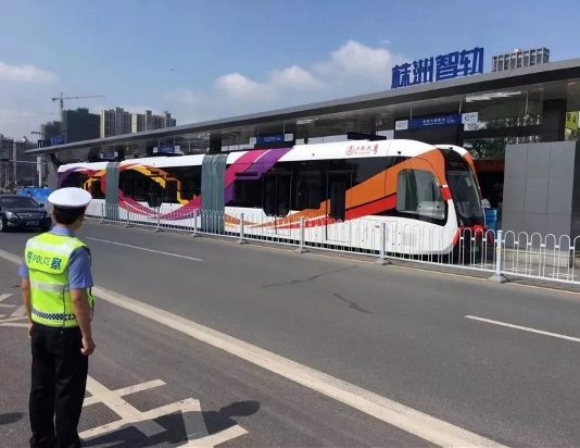 El sistema de tránsito ferroviario virtual de China se pone a prueba en Doha