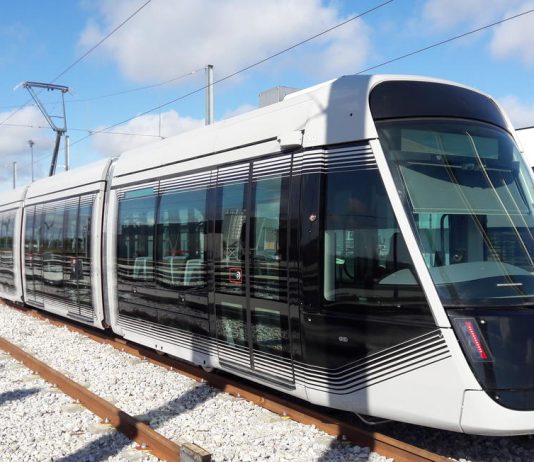 Alstom inaugura su tranvía Citadis de nueva generación en la comunidad urbana de Caen la Mer, Francia