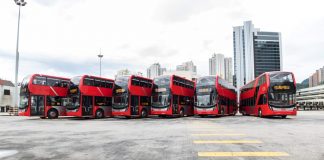 Alexander Dennis recibió un pedido de 180 autobuses de dos pisos Enviro500 del operador KMB de Hong Kong