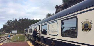 Abordo de El Transcantábrico de Gran Lujo