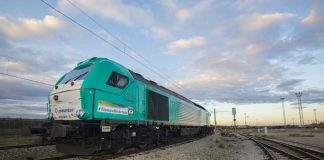 Una locomotora de Transfesa Logistics difunde el mensaje de la Cumbre del Clima “Tiempo de actuar”