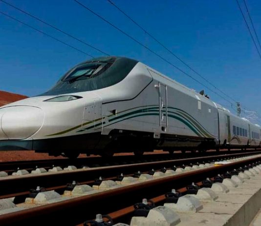 1er tren de Alta Velocidad a la Meca Medina o AVE del desierto