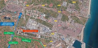 Adif inicia las obras de construcción del ramal del acceso ferroviario al Puerto de Sagunto (Valencia)