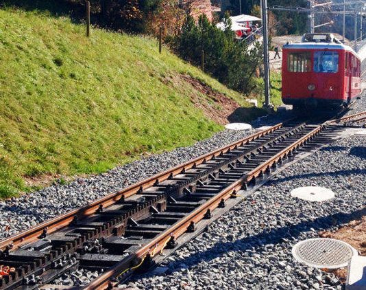 Pilz protagoniza un caso de éxito con el cambio de agujas pionero en el Dolderbahn suizo