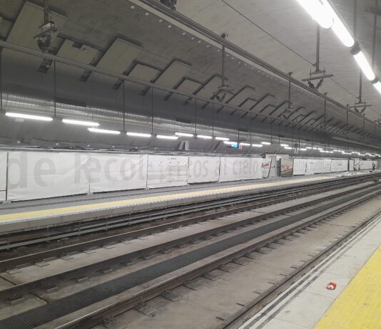 Concluyen las obras previstas en la estación de Recoletos