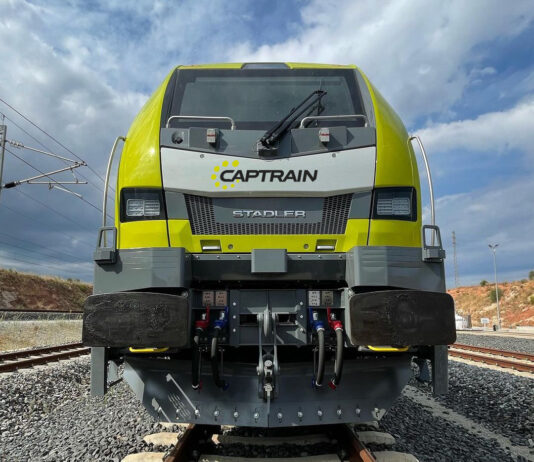 CAPTRAIN España pone en servicio las locomotoras EURO6000 de ancho ibérico