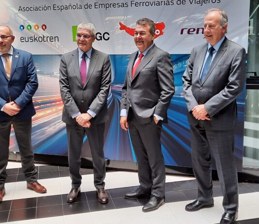FGC, iryo, Renfe y Euskotren crean la Asociación Española de Empresas Ferroviarias de Viajeros