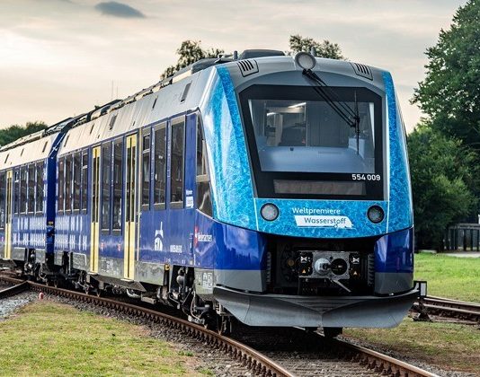 Primera línea ferroviaria propulsada por trenes de hidrógeno