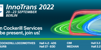 John Cockerill Locomotives estará presente en Innotrans 2022