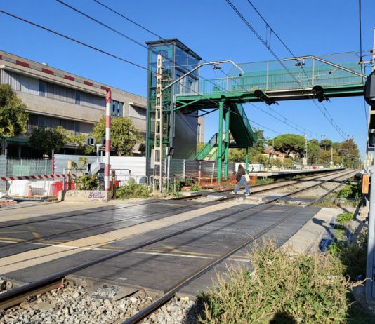 Adif culmina el primer gran hito de las obras de integración ferroviaria en Sant Feliu de Llobregat