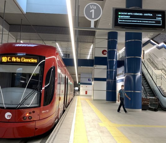 La Línea 10 de Metrovalencia ha desplazado a más de medio millón de personas en sus primeros seis meses de servicio