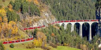 El intento de récord mundial de Rhaetian Railway ha sido exitoso