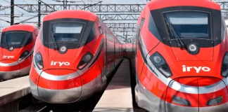 21 de noviembre: viaje inaugural de iryo entre Madrid y Valencia