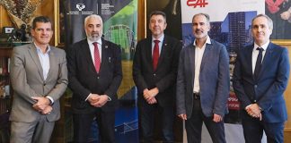 La Escuela de Ingeniería de Bilbao y CAF crean un Aula de Empresa que tendrá como eje de estudio el ferrocarril