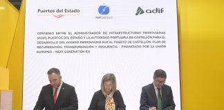 Adif, Puertos del Estado y la Autoridad Portuaria de Castelló impulsan la construcción del nuevo acceso ferroviario sur
