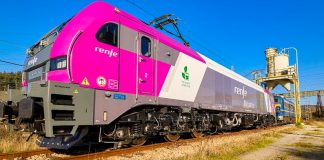 PRIMER VIAJE COMERCIAL DE LAS NUEVAS LOCOMOTORAS ‘CERO CO2’ DE RENFE MERCANCÍAS EN ASTURIAS