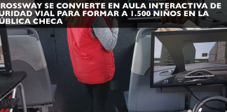 El CROSSWAY se convierte en aula interactiva de seguridad vial para formar a 1.500 niños en la República Checa