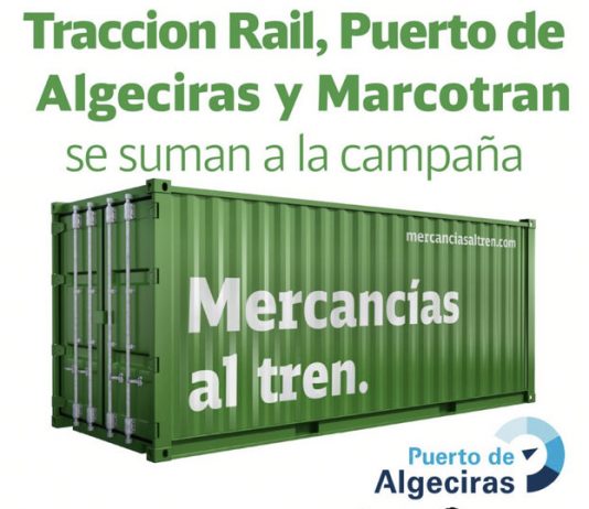 EL PUERTO BAHÍA DE ALGECIRAS, TRACCION RAIL Y MARCOTRAN SE UNEN A “MERCANCÍAS AL TREN”