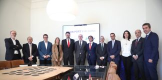 Adif y el Port de Barcelona lanzan la sociedad Train Port Barcelona para impulsar el transporte de mercancías