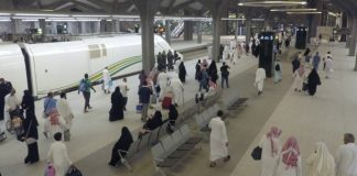 Los servicios de alta velocidad de la línea La Meca-Medina superan el millón de viajeros durante el mes de ramadán