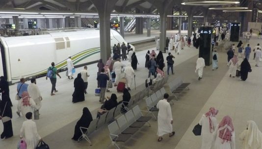 Los servicios de alta velocidad de la línea La Meca-Medina superan el millón de viajeros durante el mes de ramadán