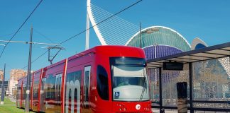 El tranvía de València cumple 30 años con cerca de 200 millones de desplazamientos y 37 millones de kilómetros recorridos