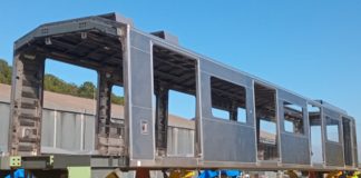 Alstom finaliza producción de la primera caja del tren de Línea 7 de Metro de Santiago